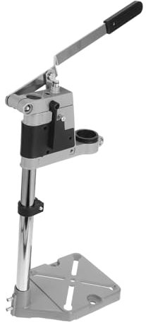 Tofficu Supporto Per Trapano Colonna Portatile Base in Acciaio Mandrino in Metallo Accessorio Per Trapano Elettrico Per Foratura Precisa e Stabile