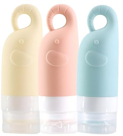 LUHOCIY 75ml Reiseflaschen zum Befüllen, Shampoo Flaschen zum Befüllen, Flaschen Handgepäck,für Die Reise, den Täglichen Gebrauch, zum Aufbewahren Mehrerer Flüssigkeiten, Immer zur Hand