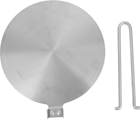 LABRIMP Thermal Guide Plate for Induction Cooker Heat Diffuser Plate Stainless Steel Induction Disk Easy to Use