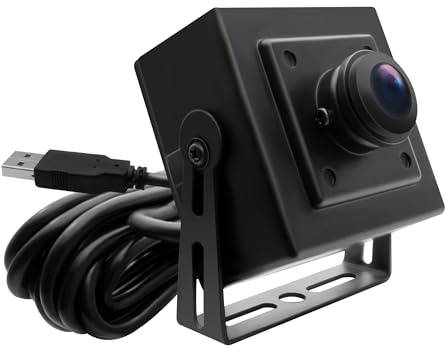 Cámara USB 1080P con lente ojo de pez, gran angular de 180 grados, alta frecuencia de fotogramas 100 fps/60 fps/30 fps, mini cámara para visión automática, grabado láser, webcam Plug & Play para