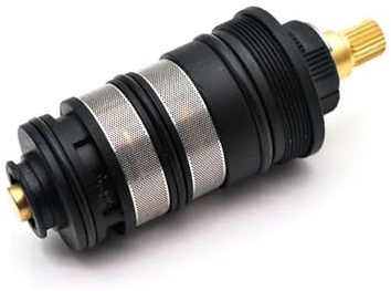 Quality Black Thermostat Shower Faucet Cartridge Valve Cold & Hot Water Temperature Control Mixing Valve for Bathroom Shower Tap