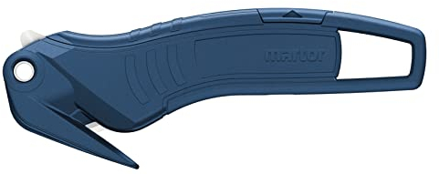 MARTOR Sicherheitsmesser, Verdeckte Klinge, SECUMAX 320 MDP, Profi Cuttermesser, Leicht, Kunststoff, Rechts- & Linkshänder, GS Geprüft