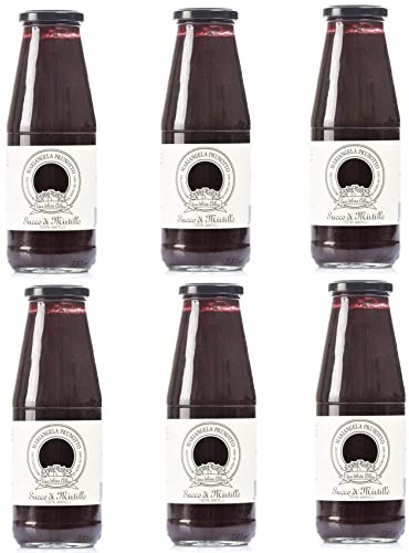Mariangela Prunotto - Una Delizia Albese - Frutticultori in Alba dal 1863 Succo di Mirtillo, 6 Confezioni da 690 Ml (6x690ml)