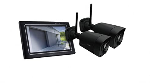 CHACON 2 caméras HD sans Fil avec écran Tactile IP