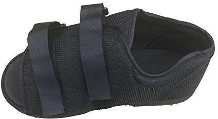 Alpha Medical Post-Op Surgical Shoe w/Semi Rigid Sole - Orthopedic Foot Boot - Broken Toe - Foot Injuries - Stress Fractures - Walking Shoe after Surgery (Women's Medium)