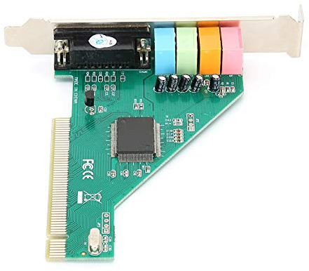 Tbest Soundkarte Intern, Soundkarte Für Pc,ische Appnce,Cuter Plies,Cuter Conentspci Soundkarte Kanal 4.1 Für Cuter Desktop Interne Karte Stereo Surround Cmi8738