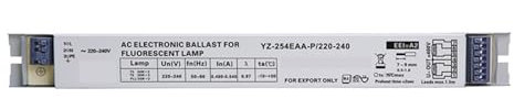 FANNIXI electronic ballast YZ-254EAA 220-240V 2 * 54W T5 Electronic Ballasts For T5 HO Tube Fluorescent Lamp 58W*2 T8 Rectifier