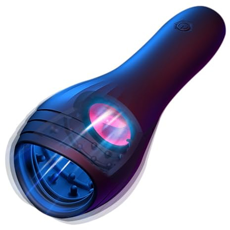 LZYLWC Masturbator Cup 10 Vibrationmodi Sex Spielzeug für die Männer solo Sex Toys Masturbieren für Männer Taschenmuschi Penis mit Saugmodus und Leckmodus Penis Stimulator 3D Vagina Pussy