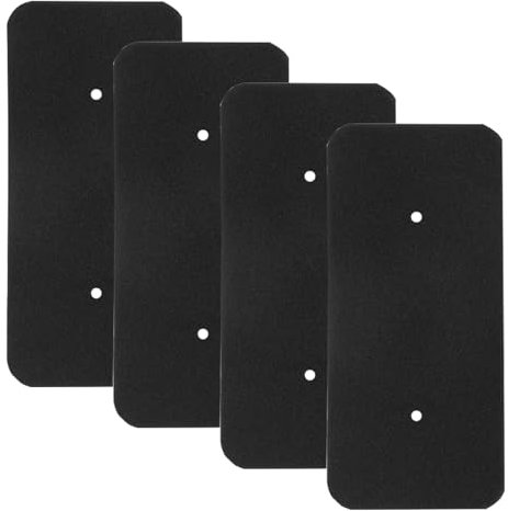 Ansodo 4Pcs Tumble Dryer Sponge Filter for Hoover Candy 40006731 Condensing & Heat Pump Tumble Dryers, Reduces Lint Buildup, Improves Dryer Performance (Black - 275x125x10mm)