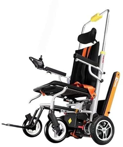 zhyunvd Elektrische Treppenhilfe Rollstühle,Treppensteiger Trolley,Treppenlift,Rollstuhl Elektrisch Faltbar,Treppensteighilfe Senioren,Für Behinderte Und Ältere Menschen Electric
