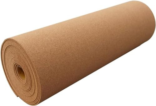 Cork Notice Board, pin board for walls, Self Adhesive Cork Board Roll(6mm,1.22x2.46m(WxL))