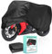 Funda Moto Impermeable Grande Material PEVA 240 x 140 cms Protege Sol Lluvia Polvo Negra