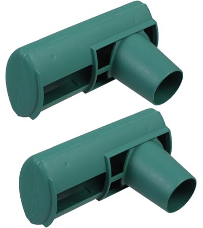 SHINEOFI 2piezas Tapa De Filtro De Drenaje para Canalones Protector De Agua para Jardín y Patio Accesorios De Drenaje Resistentes Al Agua De Plástico para De Canalones