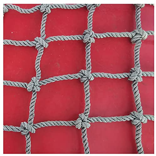 Kletternetz für Kinder,Kletternetz für Baumhaus,Kletterzubehör,kann für Treppen, Balkon, Fenster, Geländer, Frachtnetz(6mm-10cm,1X2m/3.3X6.6ft)