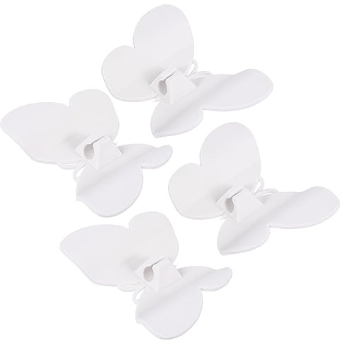 HONITANO Set 4 Avvolgicavo Per Elettrodomestici Da Cucina a Farfalla, Organizer Per Cavi Adesivi Leggeri e Compatti Per Organizzazione Cucina