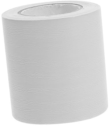 FUTUREORYY 2rolls Self-Adhesive Stickers PVC Skirting Board Flexible Stick Skirting Wall Decals for Bedroom Floor Beading