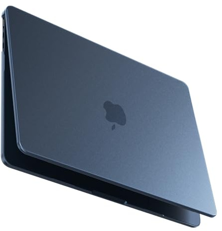 BlueSwan für MacBook Air 13 Zoll Hülle 2026-2022 M5-M2,Mitternacht Matt | Ultradünne Hartschale Schutzhülle,Fingerabdruckfest,Kompatibel mit Mac Book Air 13,6M5 M4 M3 M2 A3449 A3240 A3113 A2681
