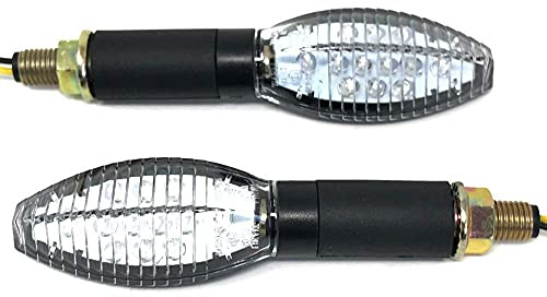 Alchemy Parts Blinker Motorrad LED Paar Sehr Hell Homologated/E-Geprüft Neues Design