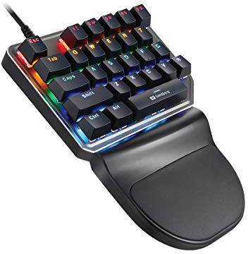 Sandberg RageStorm Mech Gaming-Tastatur, 640-18, Schwarz
