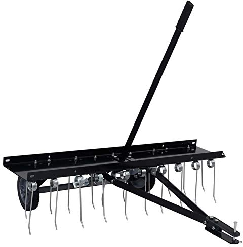 Tidyard Vertikutierer Rasenlüfter für Aufsitzmäher 100 cm 1/2-Bolzen-Reifenkupplung