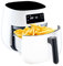 Tagars Friggitrice Ad Aria Calda Bianca Da 4 Litri Con Display Digitale, Sistema A Riscaldamento Rapido, 7 Programmi Di Cottura, Timer e Temperatura Regolabili 1400 W