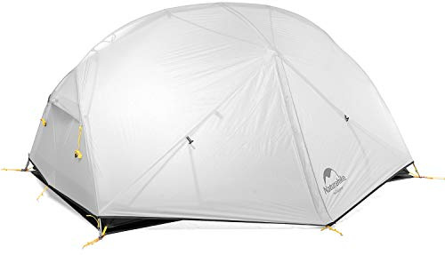 Naturehike Mongar 2 Personen Zelt Ultraleicht 3 Jahrestzeiten Rucksackzelt Wasserdicht Einfach Einrichtung Kuppelzelt für Camping Wanderung Trekking Festival Outdoor