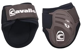 Cavallo HABOR Hartschalen Streichkappen Nougat Horsefashion 2022, Größe:WB