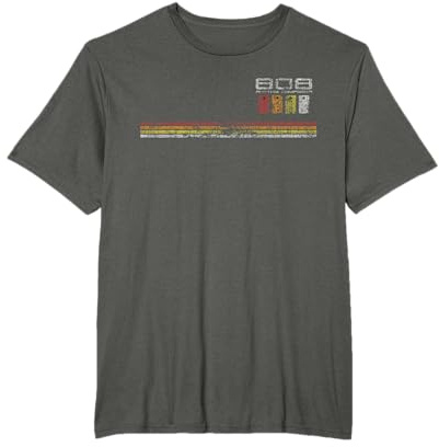 808 Retro style rhythm composer Electronic Drum Machine TR T-Shirt