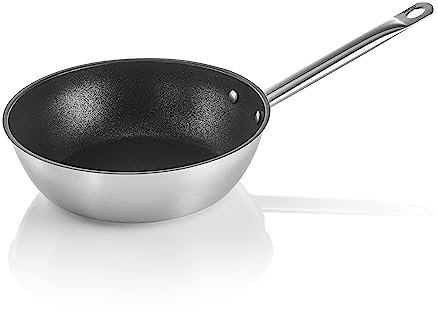 Sauteuse Cookware 21 mit PTFE Antihaftbeschichtung, Ø 24 cm, Chromnickelstahl 18/10
