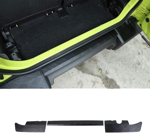 Protection bord de charge protection pare-chocs, protection pare-chocs arrière couverture pour Suzuki Jimny 2019-2024, pédale de hayon arrière décoratif, protection seuil de coffre, alliage de