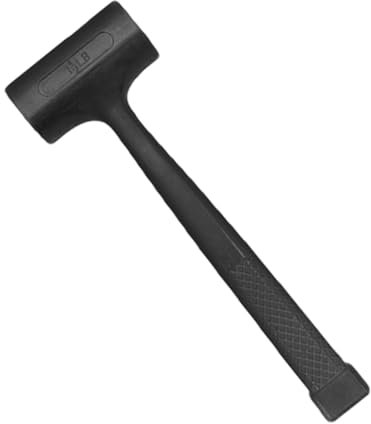 WHAMVOX Martello Gomma Antiscivolo Per Installazione Di Piastrelle Strumenti Per Lavori Di Falegnameria e Martello Portatile Per Pavimenti e Superfici Sensibili