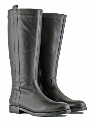 Jilsen Bottes Mollets Larges Kim | XL Tour de Mollet 40 | Noir | Talon 2 | Pointure 41 | Tige Large