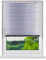 FENSTERDECOR Klemmfix Aluminium Jalousie, hochwertige Alu-Jalousie in Silber mit Zugschnur und Drehstab, 60 x 180 cm (B x H)