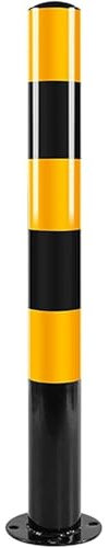 WDWDW Paletto di parcheggio, barriera di parcheggio, guardrail, paletti di parcheggio in Metallo, Pali di Segnalazione, barriera di Sicurezza in Acciaio per parcheggio privato, Strada