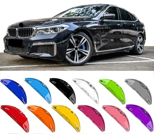 4pcs Custom Made Aluminium Brake Caliper Covers for BMW 6 Series Accessories (Dark blue, Get in touch to determine specifications)