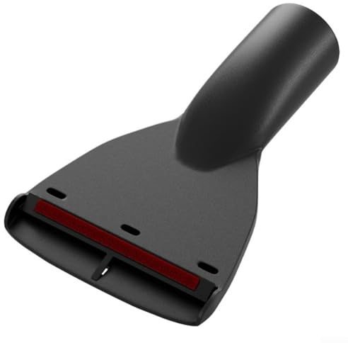 Boquilla de aspiradora de boca plana para colchones y tapicería, diseño de grietas para espacios reducidos, compatible con asas de vacío de 35 mm de diámetro, incluye