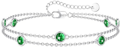 YADOCA Armband Damen Silber 925 Zirkonia Armband Silber Schmuck Damen 14K Gold Armbänder Verstellbar Valentinstag Muttertag Geburtstags Geschenk für Sie Frauen Freundin Mama