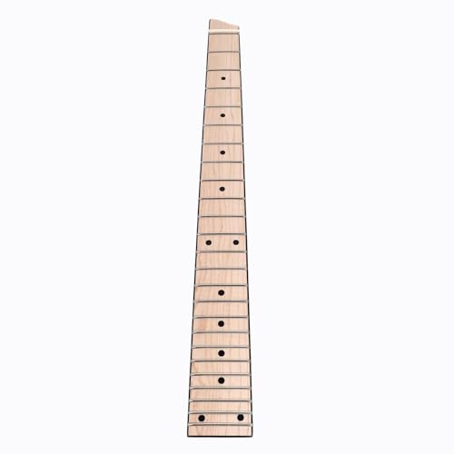 Headless E - Gitarrenhals aus Ahornholz, 25 Bünde, 6 Saiten – Modernes Design, Vielseitig einsetzbar, Für Rock und Jazz geeignet