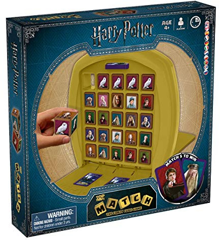 Winning Moves MATCH Harry Potter - das strategische Würfelspiel mit den Zauberschülern aus Hogwarts - Harry, Hermine Granger, Ron Weasley | Reisespiel
