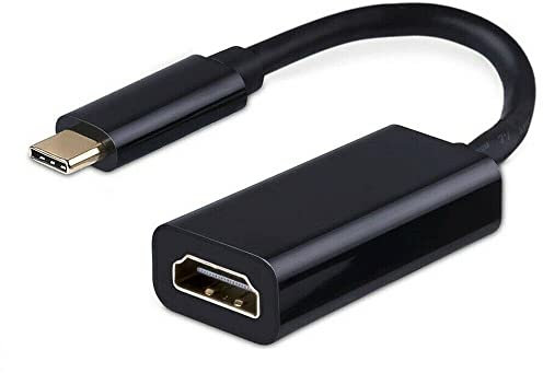 Multibao Type C to HDMI Adapter Female HDTV 1080p USB-C USB 3.1 Male 4K Adapter for for Apple MacBook, Google Chromebook Pixel and other with USB 3.1 Type-C port computers