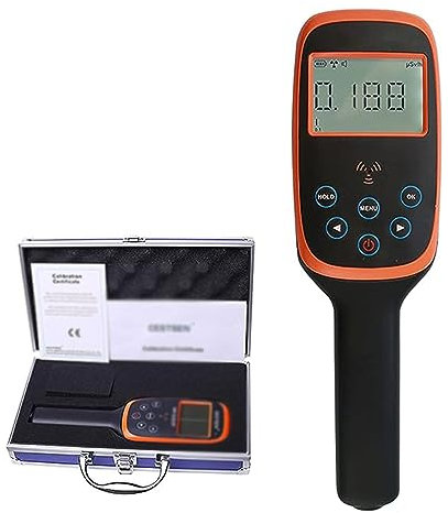 JITEM Geiger Counters Professioneller Strahlungsdetektor, High-Range-Hand-Geigerzähler, Alpha, Beta, Gamma, Röntgenstrahlen, radioaktives hochpräzises Strahlungsdetektionsinstrument, MR-50EXP