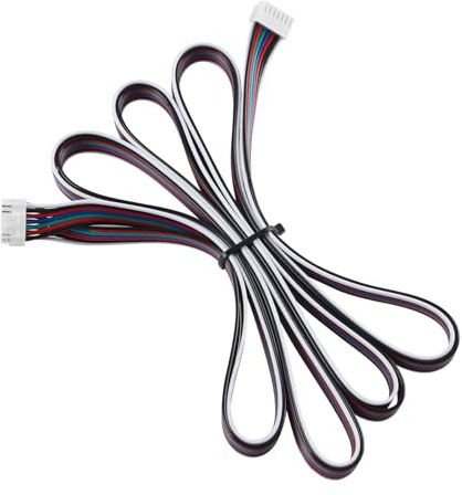 BCZAMD for Anycubiic Megaa X S 3D Drucker Schrittmotor Flext Anschlusskabel - Druckzubehör: 4Pin 2×7 PH2.0 Connector 1.3M/51.2inch Line Replacement zwischen Mainboard und Extruder Verlängerungskabel