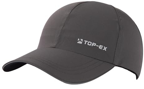 TOPEX XL/XXL vattentät baseballkeps för män, löpmössa för kvinnor, sommarkeps solhatt, basebollkeps sport golf tennis keps löparkeps UV-skydd, tx94580_mörkgrå, XL/XXL