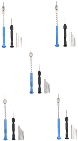 OSALADI 5sätze Handbohrer Für Schmuck Und Kunsthandwerk Teiliges Handbohrer Pin Vise Bohrern Für Präzises Bohren Epoxidharz