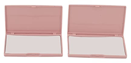 Magnet Needle Case Needles Minder Magnet Needle Holder Falls Pink Rectangle Shape Plast Portable Sewing Needles Pin Box för förvaring av stift Holdersorganisatör 2st