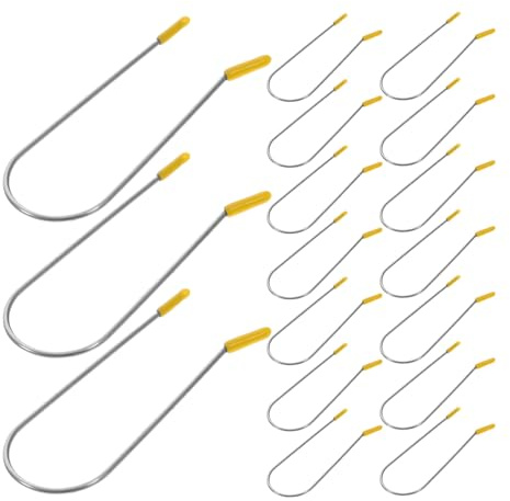 Pinces à Cheveux pour Maintenir les Boucles en U, 24 Pièces | Acier Inoxydable Argenté, Kit de Remplacement pour Bigoudis Chauffants, Maintien Sûr au Quotidien