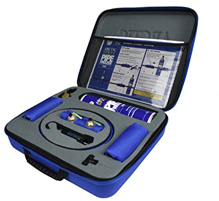 Arctic Hayes PRO Dual Pipe Freezing Kit for Plumbing Installations, Repairs & Maintenance. Freezes Plastic & Metal Pipes (8 to 22mm Diameter)