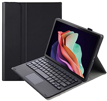 Tablet Tastatur BT Magnethülle für Tab P11, Vollständiger Schutz, Abnehmbare Tablet Tastaturabdeckung, mit Stifthalter und Trackpad,für Tab P11 2. Generation Pad Plus 2023 11,5 Zoll