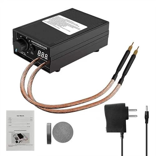 ACAGALA Saldatrice a doppio impulso ad alte prestazioni da 8000 W per la saldatura di batterie al litio per telefono cellulare 18650 e lamiera di nichel da 0,1-0,3 mm