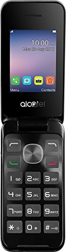 Alcatel 2051X Flip Clamshell UK SIM-Free Mobile Phone - Silver